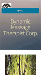 Mobile Screenshot of dynamicmassagetherapy.ca